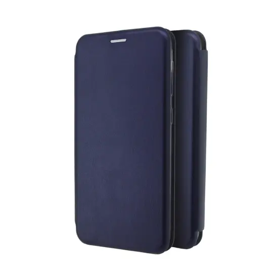 Book Case Ancus Magnetic Curve  for Xiaomi Poco M4 5G TPU Blue