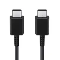 Data Cable Samsung EP-DA705BBEGWW USB-C toUSB-C Black Original 1m