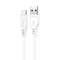 Cable Acefast C3-04 USB-A to USB-C 3A White 1.2m