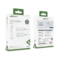 Cable Acefast C3-04 USB-A to USB-C 3A White 1.2m