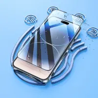Tempered Glass Hoco G12 5D Full Screen Edges Protection 9H for Apple iPhone 14 Pro Max Set 25Pcs