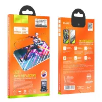 Tempered Glass Hoco A32 Anti Reflective Dustproof 0.33mm για Apple iPhone 14 Plus 13 Pro Max Black