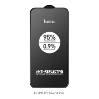 Tempered Glass Hoco A32 Anti Reflective Dustproof 0.33mm για Apple iPhone 14 Plus 13 Pro Max Black