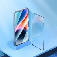 Tempered Glass Hoco A32 Anti Reflective Dustproof 0.33mm για Apple iPhone 14 Plus 13 Pro Max Black
