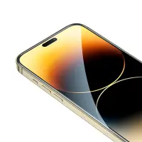 Tempered Glass Hoco G1 0.33mm Flash Attach Full Silk Screen HD for Apple 14 Pro Max Black