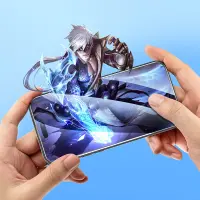 Tempered Glass Hoco G1 0.33mm Flash Attach Full Silk Screen HD for Apple 14 Pro Max Black