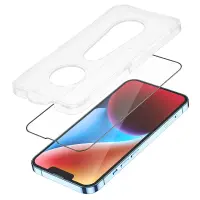 Tempered Glass Hoco A33 9Η Full Screen Protection 0.33mm Apple iPhone 14 Plus 13 Pro Max with Guide for Easy Positioning