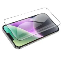 Tempered Glass Hoco A33 9Η Full Screen Protection 0.33mm Apple iPhone 14 Plus 13 Pro Max with Guide for Easy Positioning