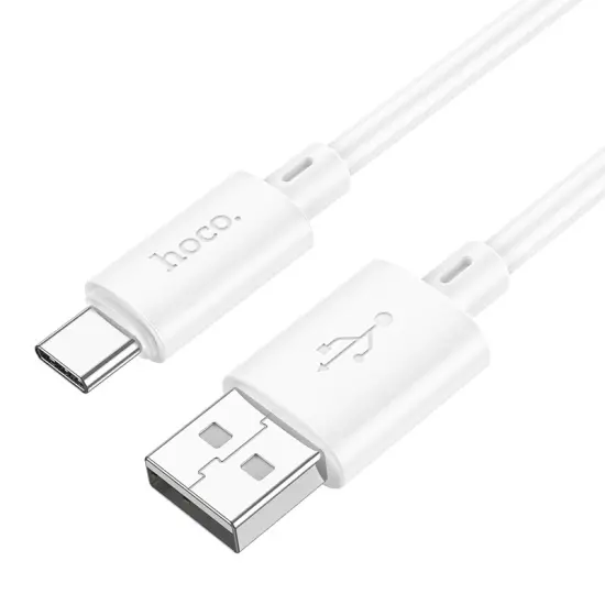 Cable Hoco X88 USB to USB-C 3.0A Fast Charging White 1m
