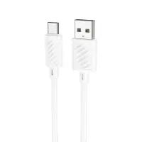 Cable Hoco X88 USB to USB-C 3.0A Fast Charging White 1m