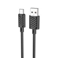 Cable Hoco X88 USB to USB-C 3.0A Fast Charging Black 1m