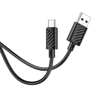 Cable Hoco X88 USB to USB-C 3.0A Fast Charging Black 1m