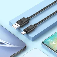 Cable Hoco X88 USB to USB-C 3.0A Fast Charging Black 1m