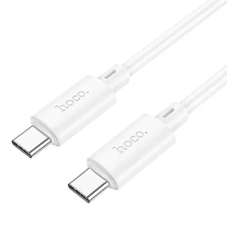 Cable Hoco X88 USB-C to USB-C 60W Fast Charging White 1m