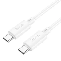 Cable Hoco X88 USB-C to USB-C 60W Fast Charging White 1m