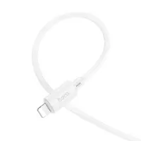 Cable Hoco X88 USB to Lightning  2.4A  Fast Charging White 1m