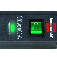 Brennenstuhl Eco-Line Power Strip with Power Surge Protection 13.500A with 3xSuko On/Off Switch  IP20 1.5 m Black