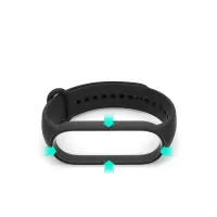 Band Replacement Ancus Wear for Xiaomi Smart Band 7 Black