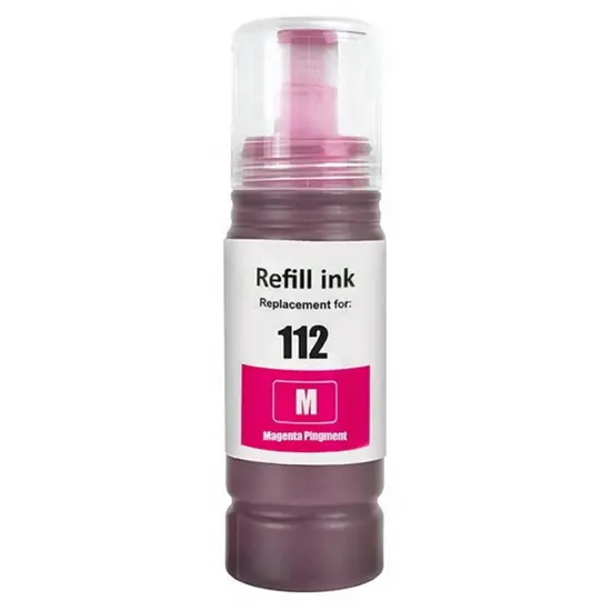 Ink EPSON Compatible E112 C13T06C34A 70ml Pages: 6000 Magenta for L11160, L15150, L15160, L15180, L6460, L6490, L6550, L6570