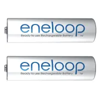 Rechargeable Battery Panasonic Eneloop BK-3MCDE/2BE 2000 mAh size AA Ni-MH 1.2V Τεμ. 2