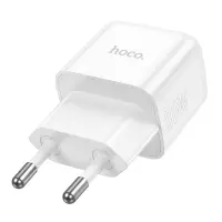 Travel Charger Hoco N32 Glory USB-C Mini Fast Charge PD30W Small Body 5V/3A White