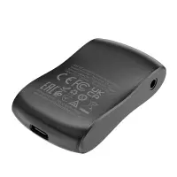 Bluetooth FM Transmitter Hoco E73 Pro Journey 2-in-1 BT v5.0 AUX 3.5mm and USB-C Built-In Microphone Black