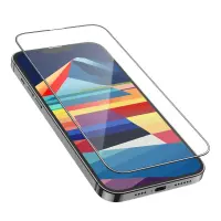 Tempered Glass Hoco G12 Full Screen HD 5D Large Arc  for Apple  iPhone 16 Plus 15 Plus 25pcs