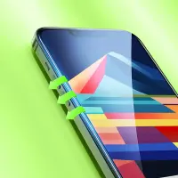 Tempered Glass Hoco G12 Full Screen HD 5D Large Arc  for Apple  iPhone 16 Plus 15 Plus 25pcs