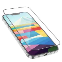 Tempered Glass Hoco G5 0.33mm Full Silk Screen HD 2.5D for Apple iPhone 16 Plus 15 Plus Set 10 Pcs