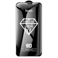 Tempered Glass Hoco A34 Plus 9D Large Arc Dustproof Anti-spy 0.4mm για Apple iPhone X iPhone XS iPhone 11 Pro