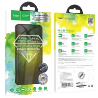 Tempered Glass Hoco A34 Plus 9D Large Arc Dustproof Anti-spy 0.4mm για Apple iPhone XS Max iPhone 11 Pro Max