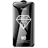 Tempered Glass Hoco A34 Plus 9D Large Arc Dustproof Anti-spy 0.4mm για Apple iPhone 12 Pro Max