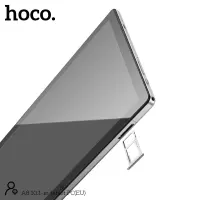 Tablet Hoco. A8 10,1" 6GB/128GB ΒΤ5.0 5000mAh  4G Silver with Book Case