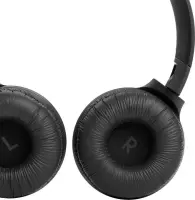 Bluetooth Stereo JBL JBLT510  Over-ear  Pure Bass Sound Multipoint, Support Voice Assistant με 40 hr Black