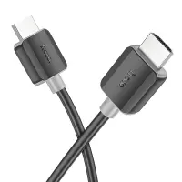 Cable Hoco US08 HDMI 2.0 to HDMI 4K 60Hz HD 18Gbps Black 1m