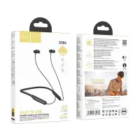 Bluetooth Hands Free Hoco ES64 Easy Sound Magnetic Neckband Hi-Fi v5.3 200mAh Black