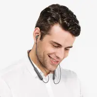 Bluetooth Hands Free Hoco ES67 Perception Magnetic Neckband v5.3 130mAh Black