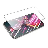 Tempered Glass Hoco Premium Series A34 9D Large Arc Dustproof Anti-glare 0.4mm για Apple iPhone 15 iPhone 16