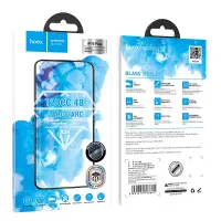 Tempered Glass Hoco Premium Series A34 9D Large Arc Dustproof Anti-glare 0.4mm για Apple iPhone 16 Plus 15 Plus