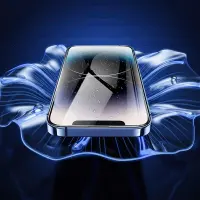 Tempered Glass Hoco Premium Series A34 9D Large Arc Dustproof Anti-glare 0.4mm για Apple iPhone 16 Plus 15 Plus