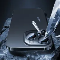 Camera Frame Film Hoco 3D Metal Frame V14 for Apple iPhone 15 Pro 15 Pro Max 16 Pro 16 Pro Max Dark Blue