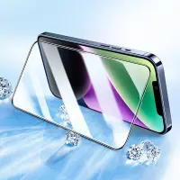 Tempered Glass Hoco Premium Series A35 120CC Large Arc Dustproof 0.4mm 2.5D Anti-Fall για Apple iPhone 16 Plus 15 Plus