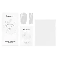 Tempered Glass Hoco Premium Series A35 120CC Large Arc Dustproof 0.4mm 2.5D Anti-Fall for Apple iPhone 15 iPhone 16