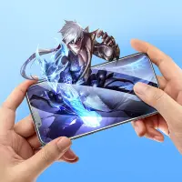 Tempered Glass Hoco Premium Series G1 0.33mm Flash Attach Full Silk Screen HD for Apple iPhone 16 Plus 15 Plus