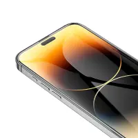 Tempered Glass Hoco Premium Series G1 0.33mm Flash Attach Full Silk Screen HD for Apple 15 Pro