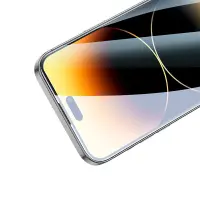 Tempered Glass Hoco Premium Series G1 0.33mm Flash Attach Full Silk Screen HD for Apple 15 Pro