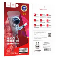 Tempered Glass Hoco Premium Series G15 0.33mm 30 Degrees Privacy Angle για Apple iPhone X XS 11 Pro Set 10 pcs