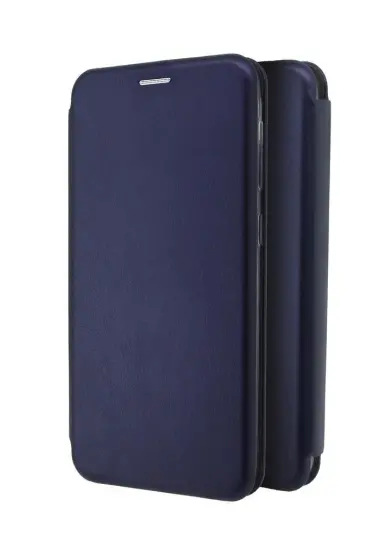Book Case Ancus Magnetic Curve for Samsung SM-A156  Galaxy A15 5G  SM-A155  Galaxy A15 4G TPU Blue
