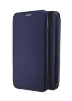 Book Case Ancus Magnetic Curve for Samsung SM-A156  Galaxy A15 5G  SM-A155  Galaxy A15 4G TPU Blue