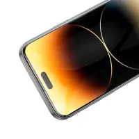 Tempered Glass Hoco Premium Series A34 9D Large Arc Dustproof Anti-glare 0.4mm για Apple iPhone 15 Pro Max